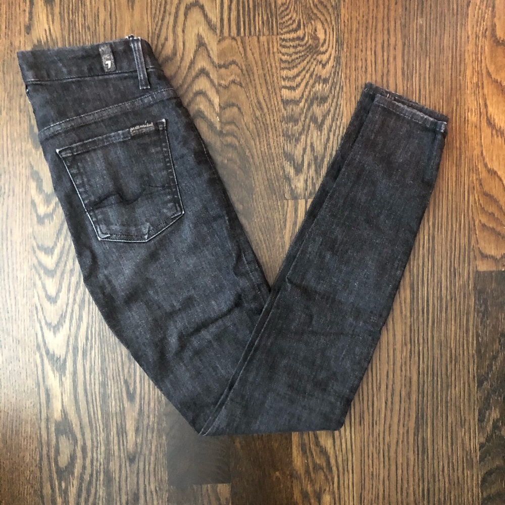7 For All Mankind High Rise Skinny Jean
